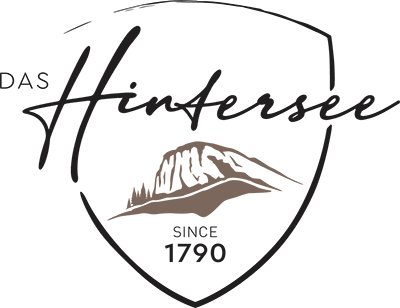 The emblem of Das Hintersee, this business has been family-owned since 1790