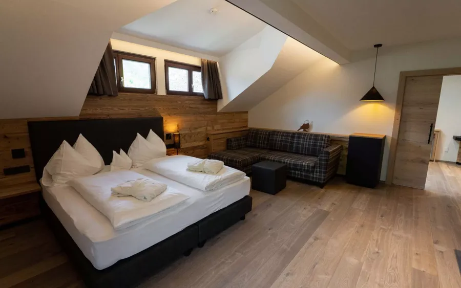 Rooms to relax in at the Hotel Hintersee in Salzburg