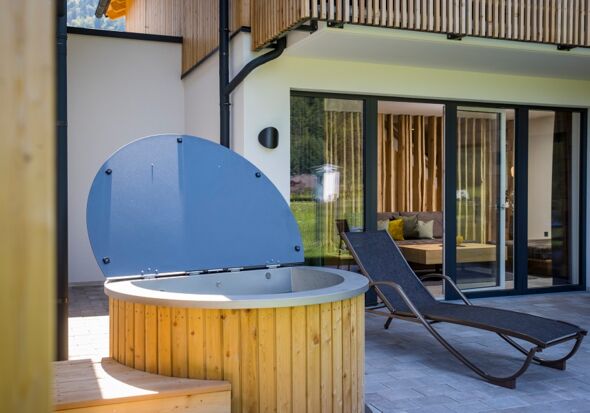 Die Hintersee-Chalets mit eigenem Whirlpool in Salzburg