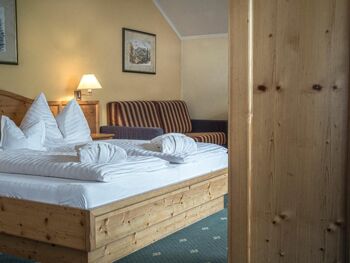 The Classic Double Room Sonnberg from the view of the room entrance