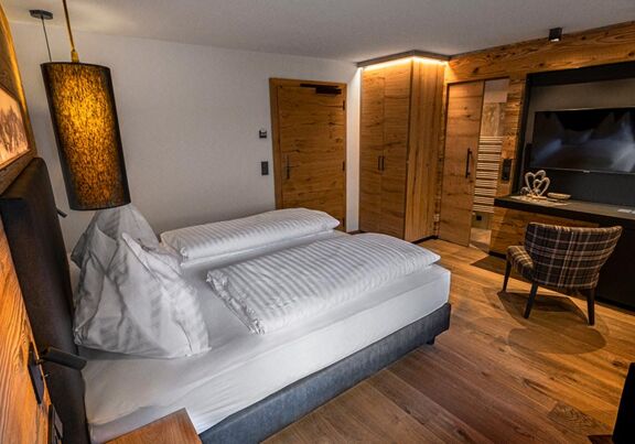 Modern elegance with new wood panelling