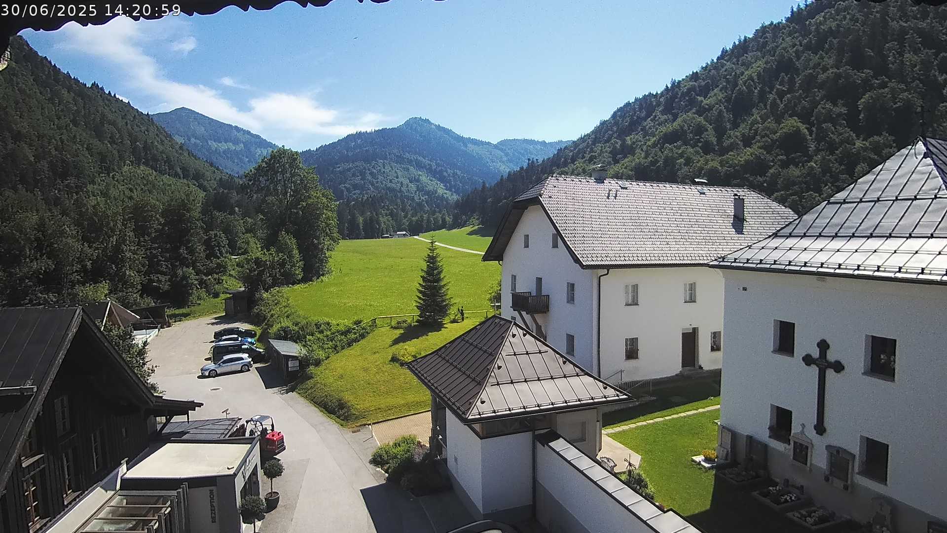 Webcam mit Livebild auf den Regenspitz