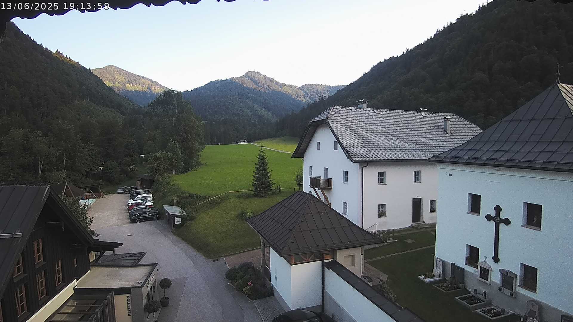 Webcam with live image of Regenspitz
