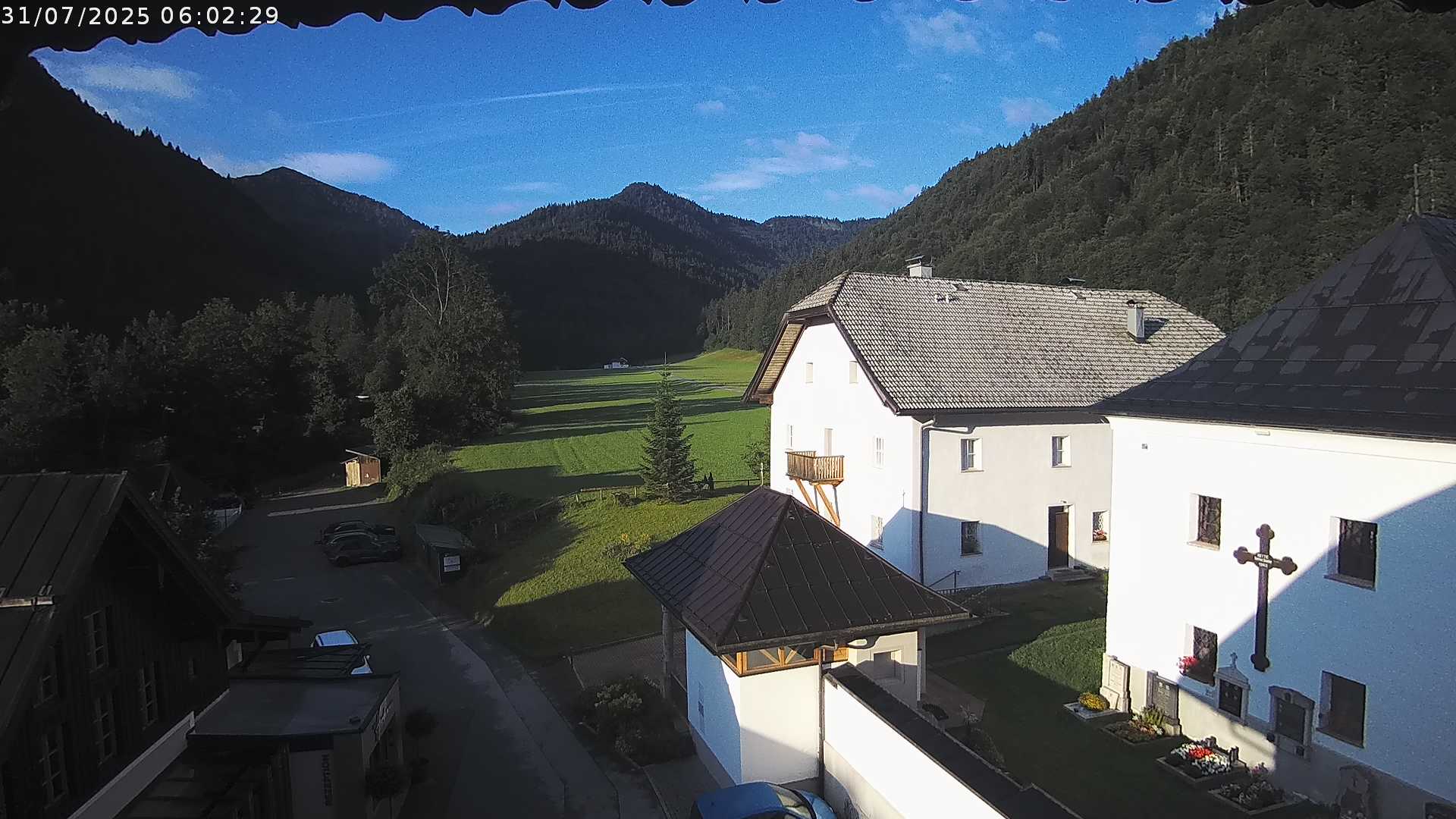 Webcam with live image of Regenspitz