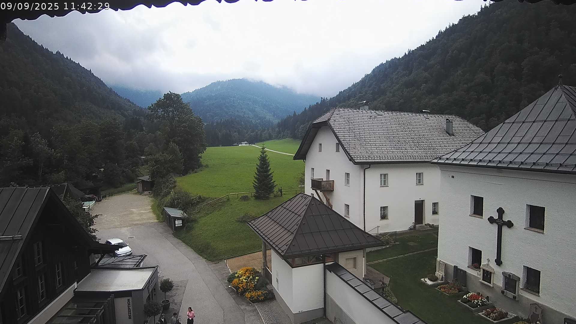 Webcam with live image of Regenspitz