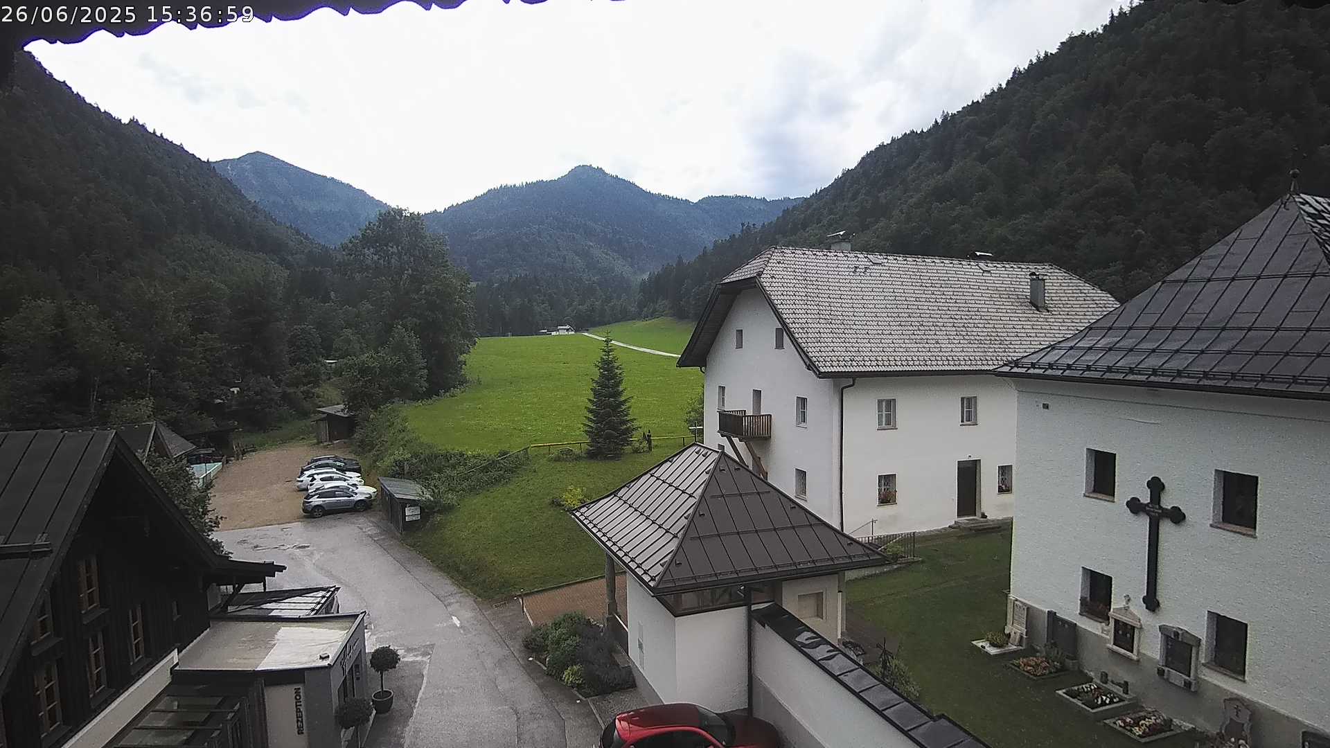 Webcam with live image of Regenspitz