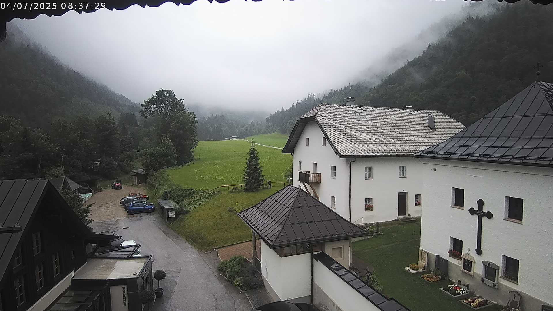Webcam with live image of Regenspitz