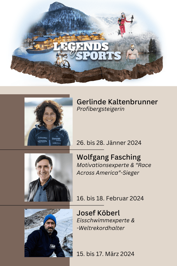 Gerlinde Kaltenbrunner, Wolfgang Fasching und Josef Köberl